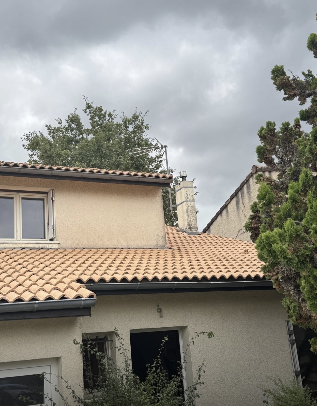 Traitement hydrofuge toiture en tuiles - Maison à Talence - Traitement Habitat