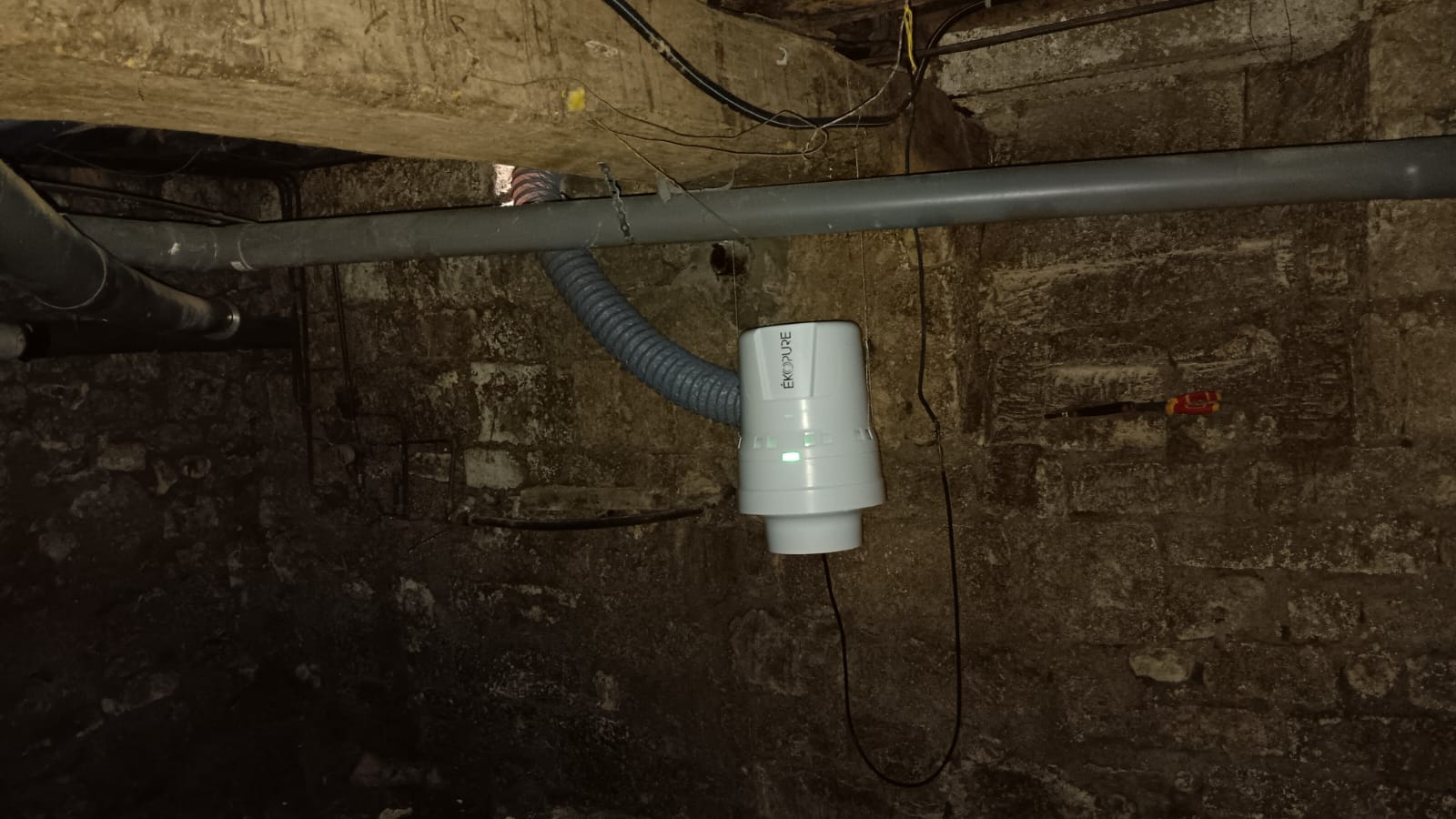 Installation VMI cave Angoulême